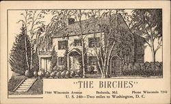 The Birches Bethesda, MD Postcard Postcard