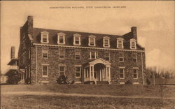 Administration Building, State Sanatorium Glenn Dale, MD Postcard Postcard