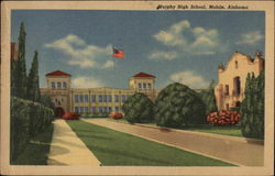 Murphy High School Mobile, AL Postcard Postcard