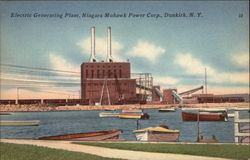 Electric Generating Plant, Niagara Mohawk Power Corp Postcard