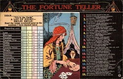 The Fortune Teller Postcard Postcard