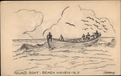 Pound Boat Postcard