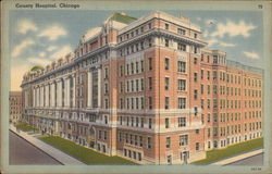 Cook County Hospital Postcard