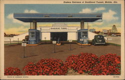 Eastern Entrance of Bankhead Tunnel Postcard