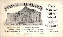 Emanuel Tabernacle Daily Vacation Bible Shcool Postcard