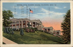 Western State Teachers College Kalamazoo, MI Postcard Postcard