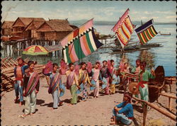 Philippine Costumes Postcard