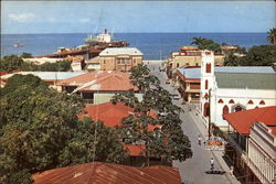 Aerial View of Ceiba Honduras Central America Postcard Postcard