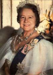 H. M. Queen Elizabeth, The Queen Mother Postcard