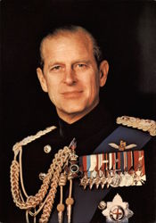 H. R. H. The Duke of Edinburgh Postcard