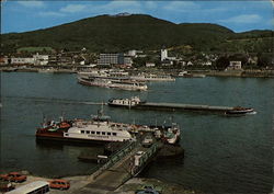 Königswinter am Rhein mit Petersberg Postcard