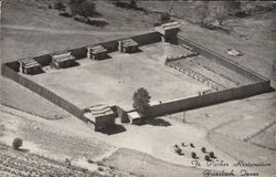 Fort Parker Restoration Groesbeck, TX Postcard Postcard