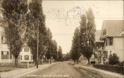 Dearborn Street Medford, MA Postcard Postcard