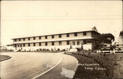 Headquarters Camp Callan Postcard