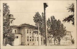 Large Building Postcard