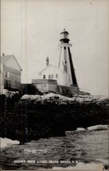 Gannet Rock Light Grand Manan, NB Canada New Brunswick Postcard Postcard