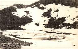 Iceberg Lake, On Trail Ridge Road, Rocky Mountain National Park Postcard