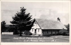 Camp Church, Paennsylvania State Sanatorium South Mountain, PA Postcard Postcard