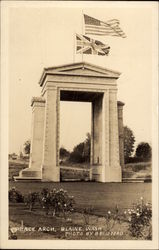 Peace Arch Postcard