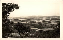 The Alleghenies From Table Rock Postcard