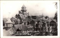 Winchester Mystery House before the Earthquake San Jose, CA Postcard Postcard