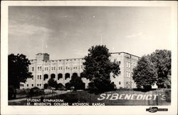 St. Benedict's College - Student Gymnasium Postcard