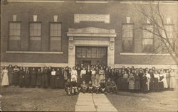 Kansas City High School 1906 Missouri Postcard Postcard