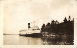 SS Manitoulin at Killarney Rocks Postcard