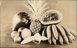 Hawaiian Fruits Postcard