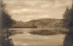 View of Lake and Countryside Landscapes Postcard Postcard