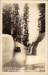 A Snow Canyon, Mount Hood Loop Highway Postcard