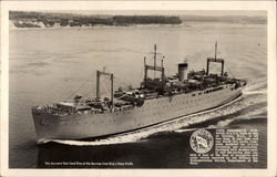 USNS Frederick Funston Navy Postcard Postcard