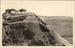 Bernheimer Residence Pacific Palisades, CA Postcard Postcard