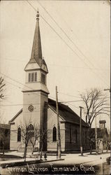 German Lutheran Immanuels Church Postcard