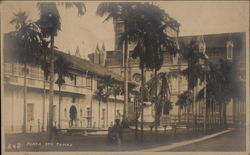 Plaza Santo Tomas Postcard