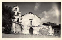 Belfry of the San Diego de Alcala Mission Postcard