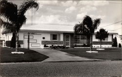 Typical California Ranch House Postcard