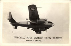 Fairchild AT-14 Bomber Crew Trainer Postcard