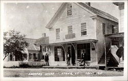 Country Store, About 1869 Stowe, VT Postcard Postcard