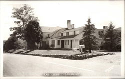 The Lodge Stowe, VT Postcard Postcard