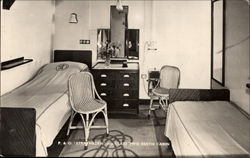 P&O Stratheden, 1st Class Two Berth Cabin Postcard