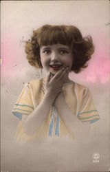 Young Belgium Girl Girls Postcard Postcard