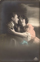 Romantic Couple Postcard