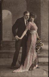 Portrait of a Couple Postcard