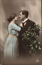 Loving Couple Postcard