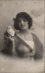 Portrait of a Woman Postcard