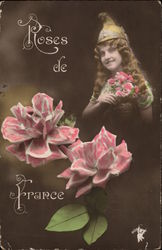 Roses of France Postcard