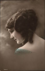 Portrait of a Woman Postcard