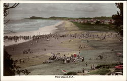 View of Beach Postcard