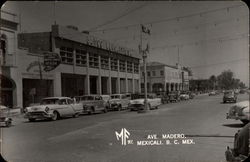 Ave. Madero Mexicali, Mexico Postcard Postcard